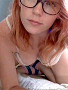 Joyful brunette vixen is happy to swallow a thick dick